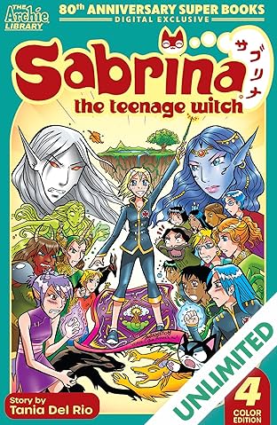 Archie Comics 80th Anniversary Presents Sabrina Manga: Color Collection Vol. 4